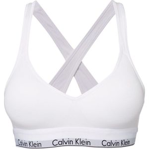 Calvin Klein Modern Cotton Bralette met cup Dames - Wit - Maat XS