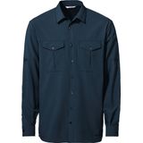 Vaude Men's Rosemoor LS Shirt - Outdoorblouse - Heren - Lange Mouwen - Blauw - Maat XXL