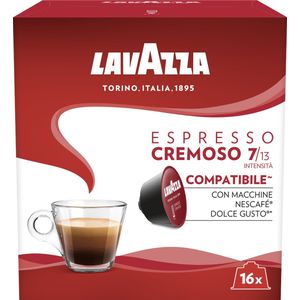 Lavazza Espresso Cremoso Capsules - Geschikt voor Dolce Gusto Apparaat - 3 x 16 stuks