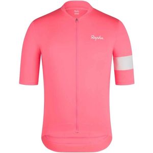 Rapha Core Korte Mouw Wielertrui Roze S Man