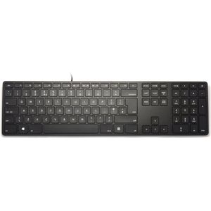 Matias FK318PCLBB-UK RGB Backlit Wired Aluminum Keyboard -Black - PC - UK