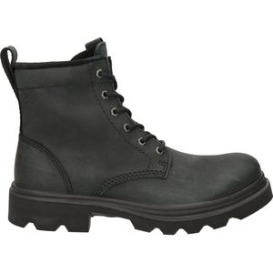 Ecco Grainer heren veterboot - Zwart - Maat 46