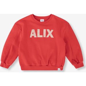 Alix the Label - Sweater - Bright Red - Maat 134-140