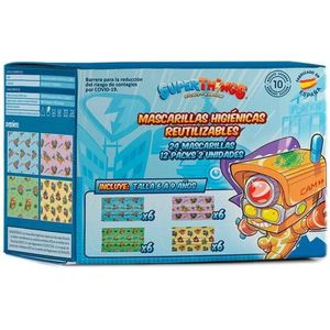 Hygiënisch masker SuperThings (24 uds)
