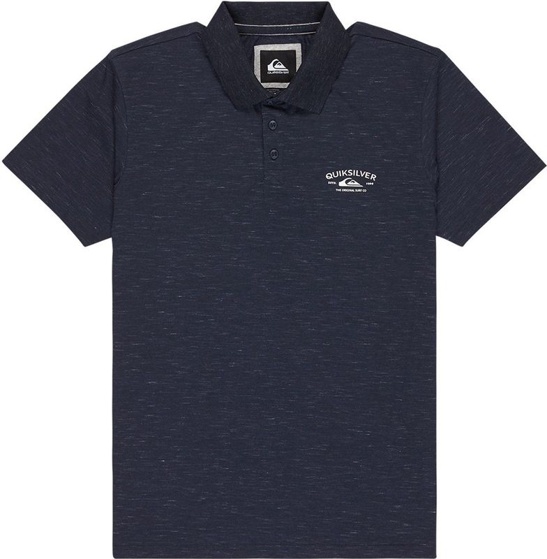Quiksilver - Eqykt04390 - Poloshirt - Blauw - Korte Mouw