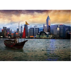 Hong Kong Island - Puzzel - 1000 Stukjes