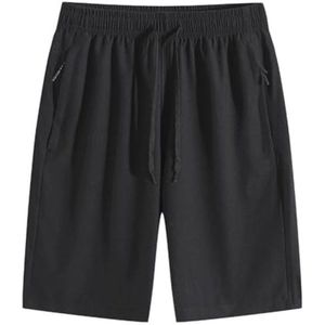 Sportshort voor heren met ritszakken en sneldrogende stof - Lichtgewicht sportkleding voor zomeractiviteiten