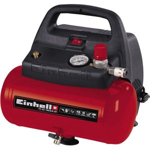 Mobiele Compressor met 6 L Tank, Max. 139 L/min en 8 bar voor Verbeterde Persluchtwerkzaamheden