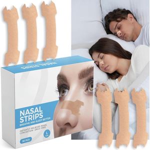 Solacis Neusstrips - Neusstrips snurken - Neus strips - Tegen snurken - Anti-Snurk - Must have voor tijdens het slapen!