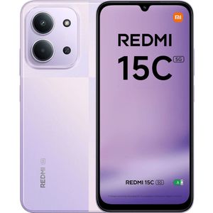 Xiaomi - Redmi 15C 5G - Smartphone - Paars - 256 GB - 6,9 inch - Hybride Dubbele SIM