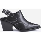 Bronx Next-low-kole Dames Slingback - Zwart