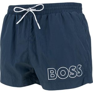 Hugo Boss BOSS zwemshort mooneye logo blauw - M