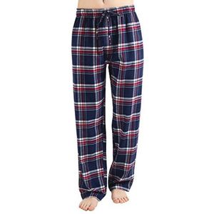 Comfortabele heren flanellen pyjama met zakken