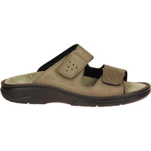 Berkemann -Heren - taupe - pantoffels & slippers - maat 41.5