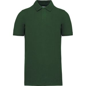 Kariban Piqué-herenpolo Bio180 K2025 - Forest Green - M
