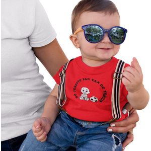 Kinder Voetbalshirt - Voor Kleine Fans 2 Maat 86 Rood