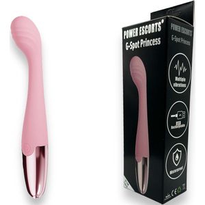 Power Escorts G Spot Princess Buigbare Vibrator - 18 Cm Silicone