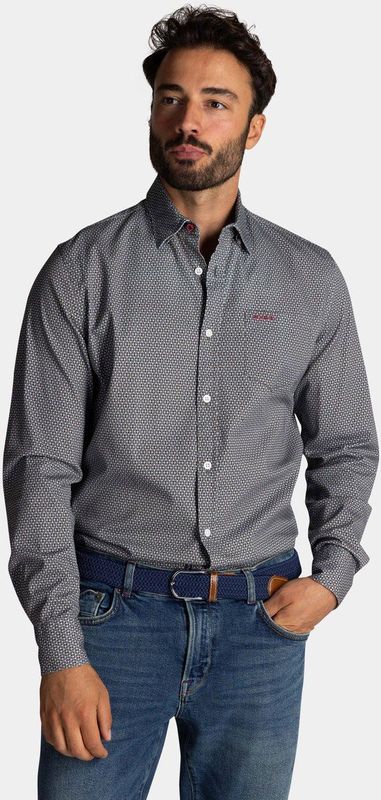 NZA - Groen - Katoenen Stretch Overhemd