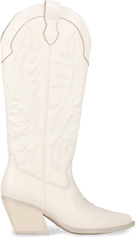 POSH by Poelman - JILL - Cowboylaarzen - Crème