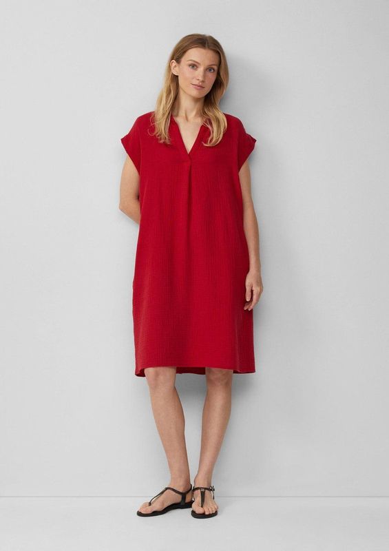 Jurk - Lichte en Luchtige Mousseline - Casual Oversized Vorm