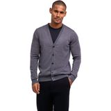 FALKE - Basic New Merino - Cardigan - Grijs