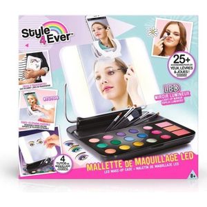 Canal Toys - Make-up etui met verlichte LED spiegel en telefoonhouder - Style 4 Ever - vanaf 8 jaar - OFG247