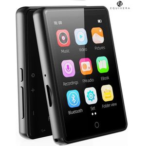 Equivera MP3 Speler Bluetooth - MP3 Speler - MP3 Speler met Bluetooth - MP3 Speler Bluetooth met FM Radio