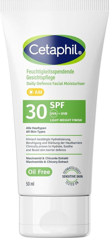 Cetaphil - Daily Defence - Gezichtscrème - 50 ml - SPF 30