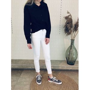 Hill Fashion - Spijkerbroek - Toxik - Skinny Zoë - Wit - Maat 38