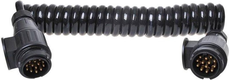 ProPlus - Spiraalkabel - 3,5 Meter - 13-polige Stekkers - PVC