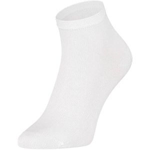 Eureka - Bamboe Quarter Sokken - Wit - 2 Paar