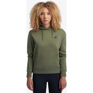 A-dam Cathy - Hoodies - Katoen - Trui - Dames - Donkergroen - L