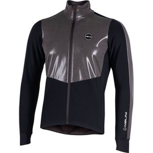 Nalini - Heren - Fietsjack winter - Warm Wielrenjack - Reflecterend - Zwart - NEW WARM REFLEX JKT (CMP) - S