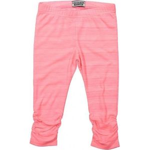 DJ Dutchjeans meisjes 3/4 legging Neon Pink Melange