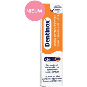 Dentinox - Gel - 10g - Voor Doorkomende Tandjes bij Baby’s - Verzorgt en Beschermt Gevoelig Tandvlees