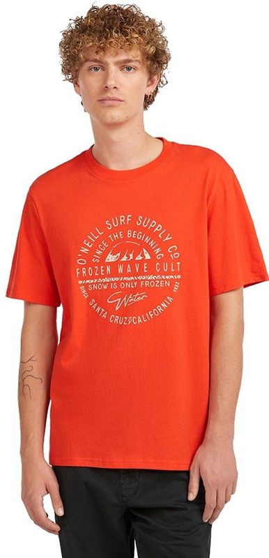 O´neill Muir T-shirt Met Korte Mouwen Oranje M Man