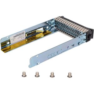 17x10x3 Harde Schijf Lade 2.5 Inch - Stabiele Metalen HDD Drager voor Server - Opslagruimte Uitbreiding voor Server Hosting Rack