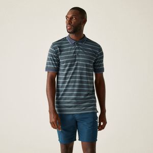 T-shirt Korte Mouwen Hiking Heren Striped Pattern