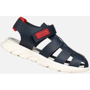 GEOX SANDAL AIRADYUM JONGENS Sandalen - MARINEBLAUW/ROOD - Maat 34