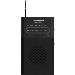 Daewoo - DW1027 - Draagbare Radio - Transparant - EU Plug 220V