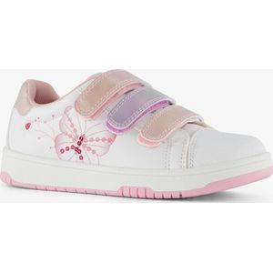 Blue Box meisjes sneakers wit/roze - Maat 38 - Uitneembare zool