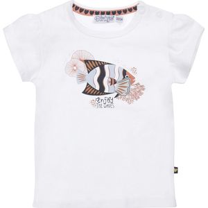 Dirkje T-shirt met Printopdruk Wit