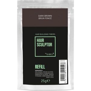 Hair Sculptor vezelvulling donkerbruin Sibel 25 gr