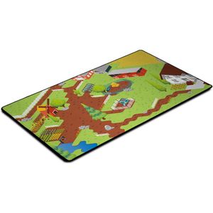 Offline - Speelmat: Kids Farm - 100x60 cm - Polyester