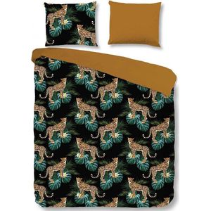 Heerlijk Zachte Dekbedovertrek Leopard | 200x200/220 | Strijkvrij | Luxe Instopstrook