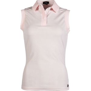 HKM Poloshirt Catherine Mouwloos - maat L - lightpink
