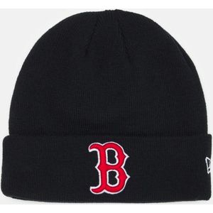 New Era Beanie / Muts Boston Red Sox Essential Black Cuff Knit Donkerblauw