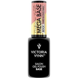 Victoria Vynn – Mega Base Beige - rubberbase nude - gellak - gelpolish - gel - lak - polish - gelnagels - nagels - manicure - nagelverzorging - callance