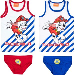 Paw patrol 2 ondergoedsetjes  maat 122/128 7/8 jaar
