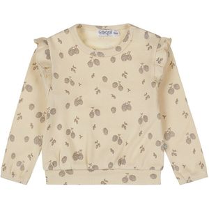 Dirkje meisjes trui loose fit Off white - 02 Girls pretty fall